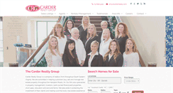 Desktop Screenshot of carderrealtygroup.com
